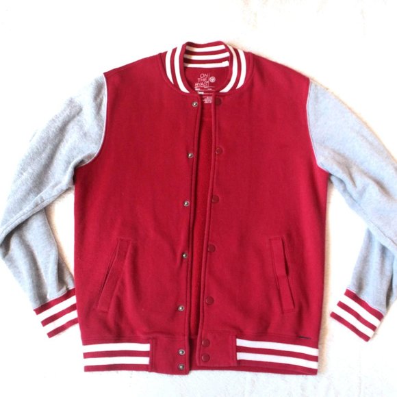 Letterman Style Soft Jacket - Picture 2 of 4